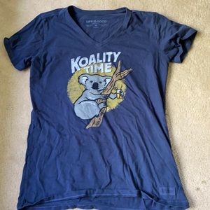 Life is good koala tee